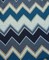 1 Yard Sweater Knit Chevron Design Turquoise Navy Gray Soft Warm Stylish Material Fabric